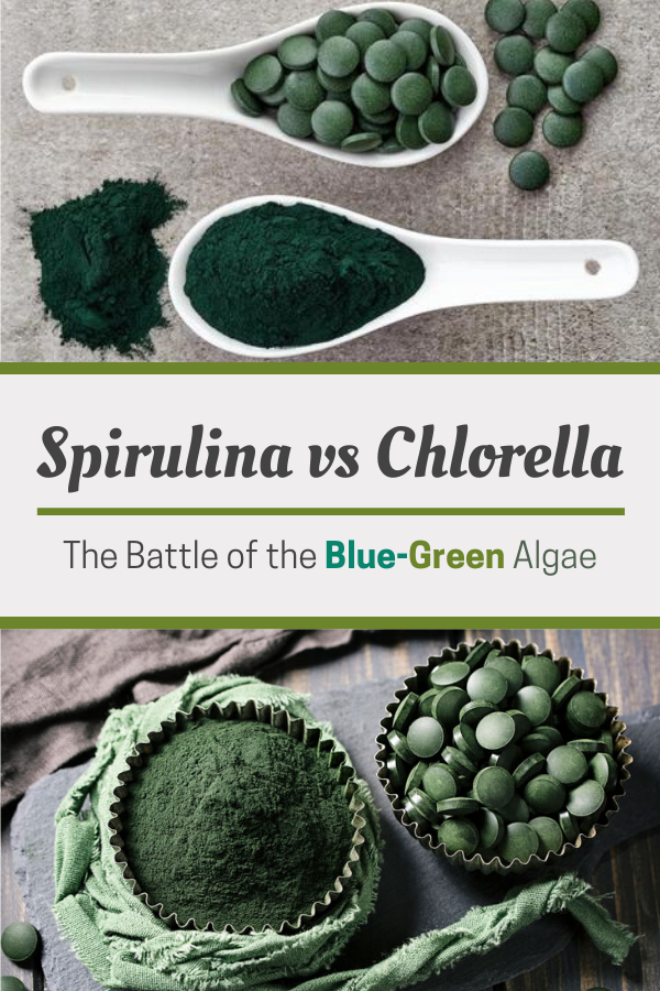 Chlorella vs Spirulina