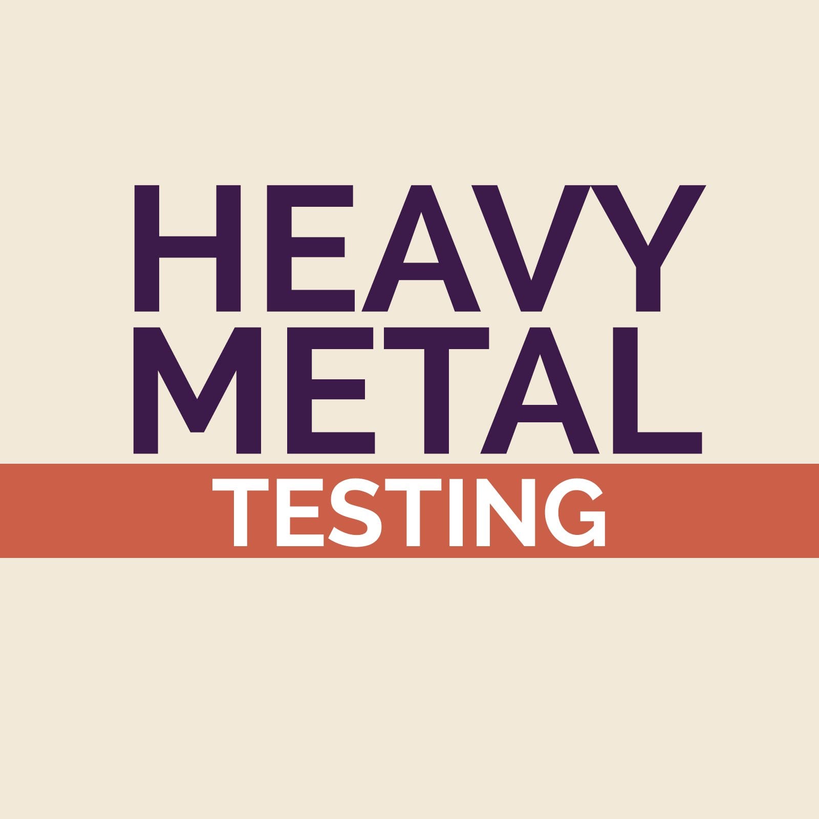 Heavy Metal Testing