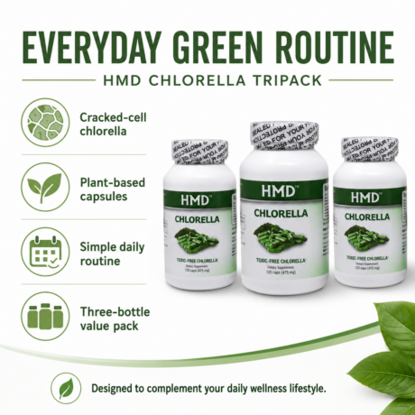 HMD® CHLORELLA TRIPACK
