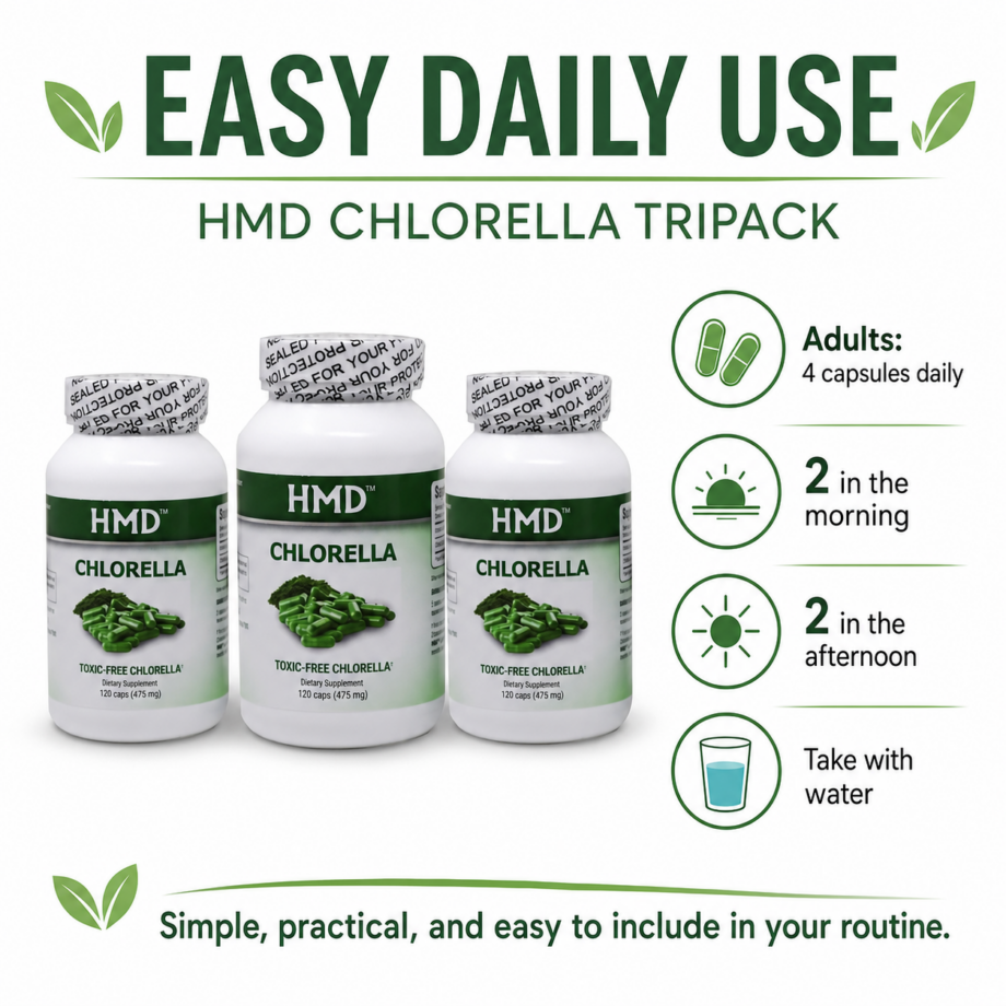 HMD® CHLORELLA TRIPACK