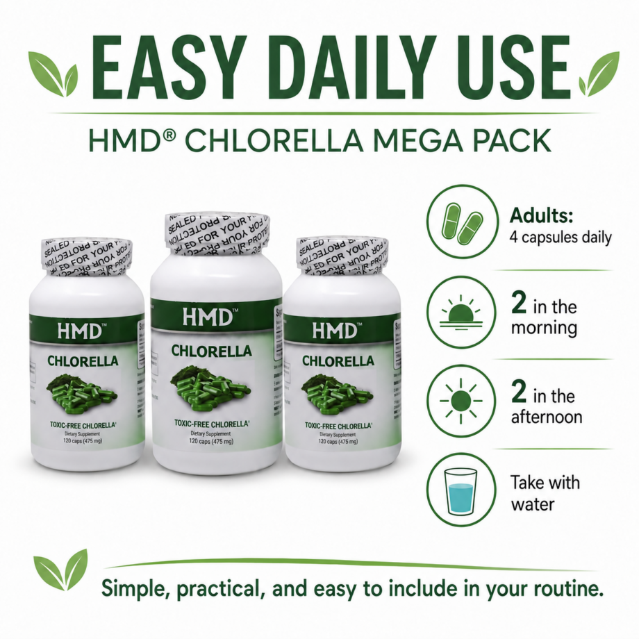 HMD® CHLORELLA MEGA PACK