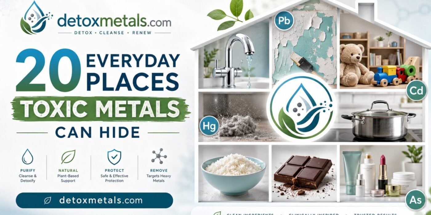 20 Everyday Places Toxic Metals can Hide