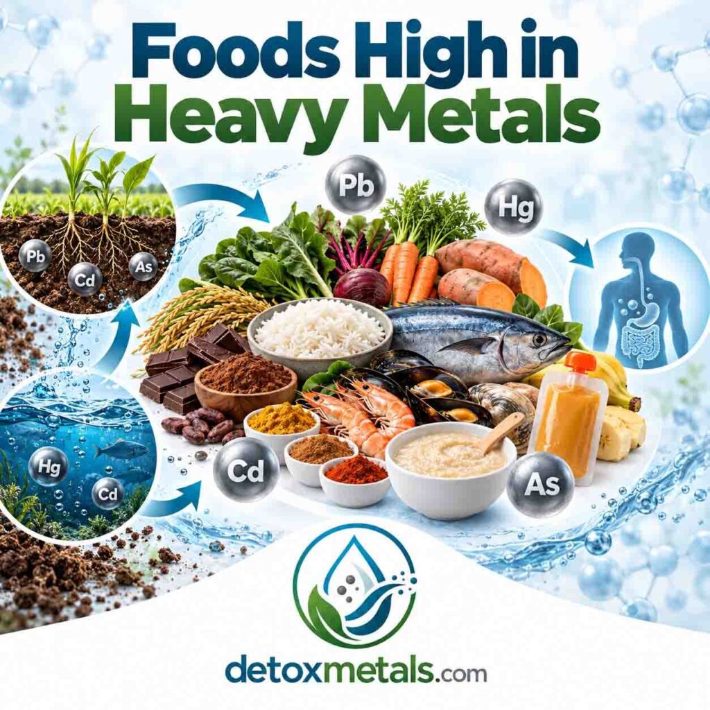 Foods High in Heavy Metals: Where Lead, Cadmium, Arsenic and Mercury Are Found